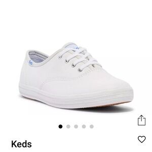 Keds White Leather Women’s  Sneakers
Size 8.5